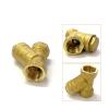 2-Piece Female Inline Y-Strainer Brass Valve, 1/2 to 2 in. Threaded Pressure Piping (DN20) view 2
