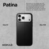 NOMAD Modern Leather Case for iPhone 17 Pro Max | Polycarbonate and Genuine Leather Protective Case | MagSafe Compatible | Black view 3