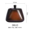 Square Ceramic Spice Container with Spoon, Disc Spring view 2