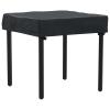 vidaXL Square Waterproof Table Cover 72 x 72 x 15 cm Black view 1