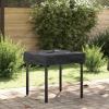vidaXL Square Waterproof Table Cover 72 x 72 x 15 cm Black view 2