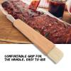 OVAQUIXI Nontoxic Wooden Grill and Baking Brush, Flat Handle view 3