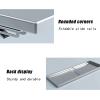 Foldable Stainless Steel Wall Shelf for Food Carts, Restaurants, Garages, and Laundry Rooms view 4