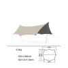 Family Tent, UPF 50+ Outdoor Camping Tent with Titanium-Black Rubber Coating view 2