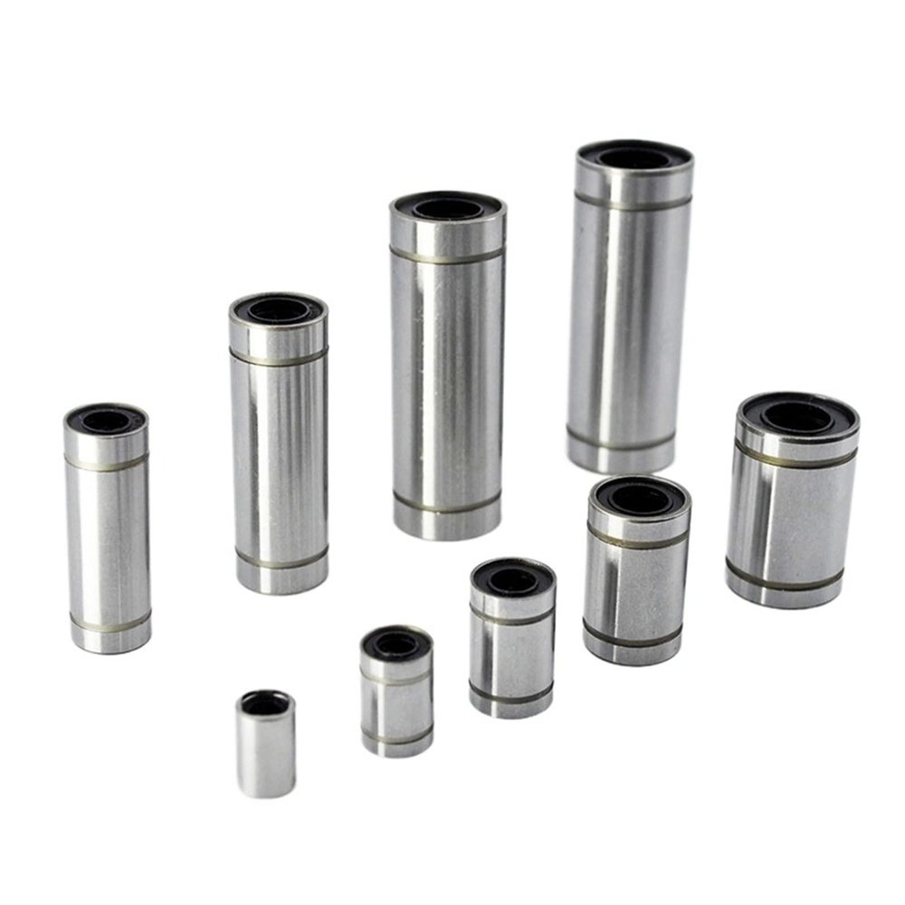 LM3UU LM5UU LM6UU LM8UU LM10UU LM8LUU Linear Ball Bearings, 3 mm 4 mm 5 mm 6 mm 8 mm 10 mm 12 mm 16 mm 20 mm, CNC 3D Printer Parts Bearings (LM6UU 6x12x19)