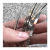304 Stainless Steel Foil Strip Roll, 25 mm Wide, 1 m Long, 0.1–1 mm Thick view 2