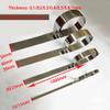 304 Stainless Steel Foil Strip Roll, 25 mm Wide, 1 m Long, 0.1–1 mm Thick view 3