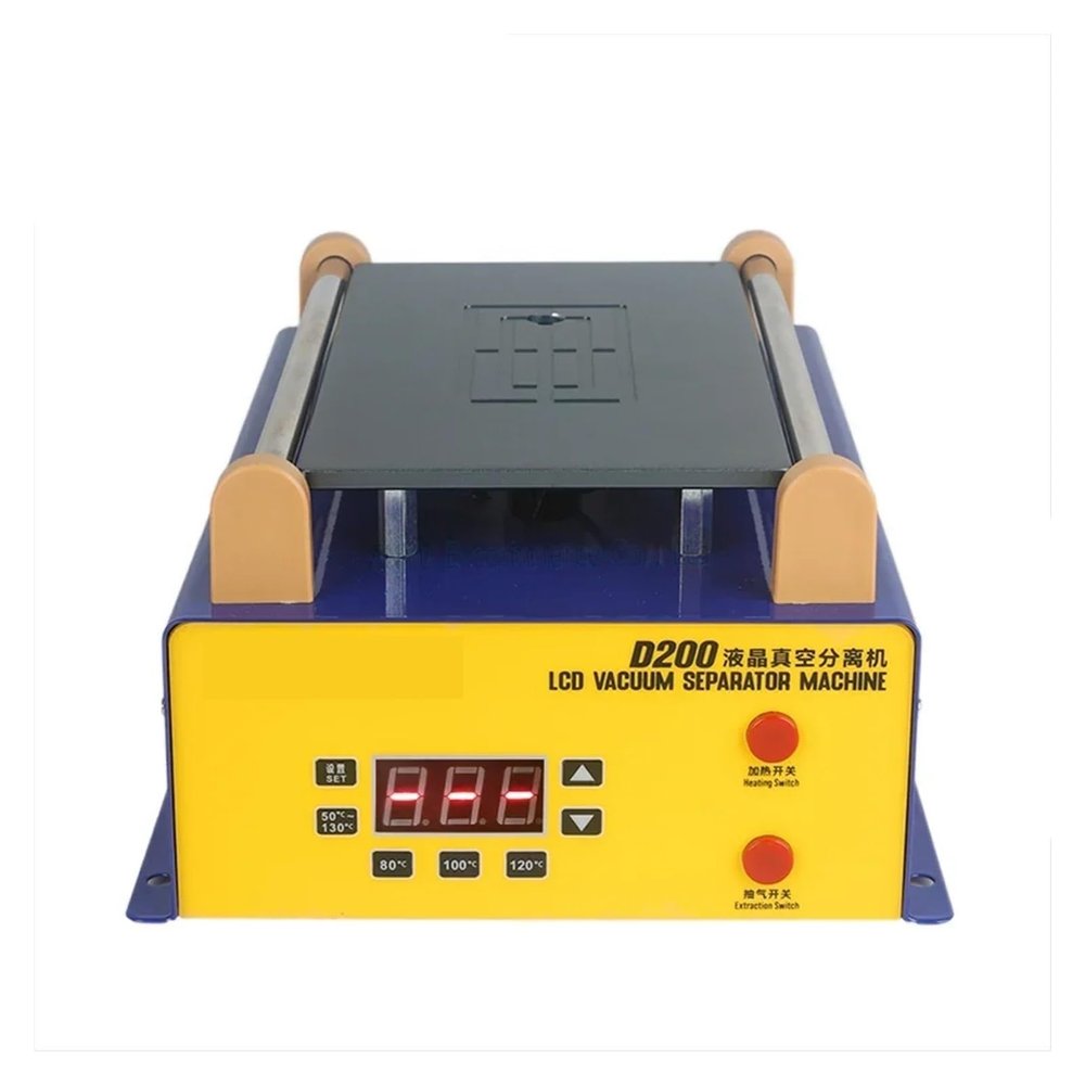 EDEDE D200 LCD Vacuum Screen Separator, 150 W Phone Screen Removal Repair Tool