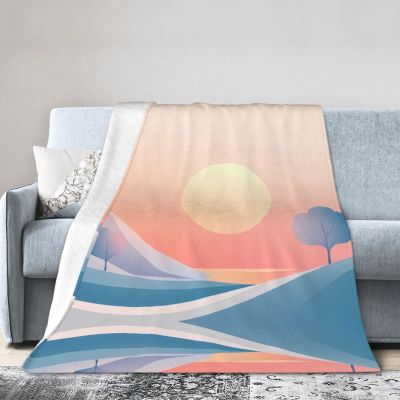 WZYWHJ 127 x 101.6 cm Sunset Children's Blanket