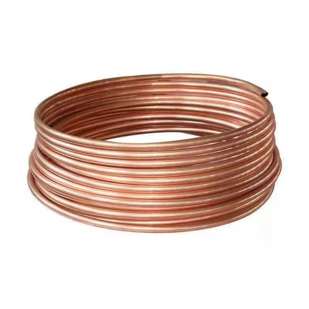 GTPBAO T2 Soft Red Copper Tube Coil, 3 m, 3 × 1 mm