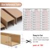 100-Pack Cardboard Corner Protectors, 35 mm x 80 cm view 4