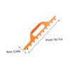 VICASKY 2-Pack Plastic Beehive Frame Spacing Tools, Yellow view 2