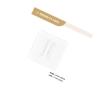 DOITOOL 50-Piece Transparent Card Holders with Sturdy Plastic Stands, Business Card Organizer and Display Holders for Desks, Offices and Games view 2