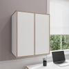 Vicco Tetrix Wall Cabinet, White, 63 x 75 cm view 3