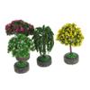 BESPORTBLE 4-Piece Miniature Trees for Dioramas and Model Landscapes view 1