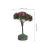 BESPORTBLE 4-Piece Miniature Trees for Dioramas and Model Landscapes view 2