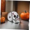 ABOOFAN 2-Piece Halloween Plastic Skull Props view 3