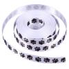 Paw Print Ribbon, 2 Rolls, Polyester view 1