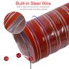 1-12 in. Autogas Duct Hose, 1-10 m Silicone Brake Cooling Duct for Gas Intake and Exhaust Systems (4 m Length, 180 mm ID) view 4