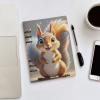 Eichhrnchen A5 PU Leather Loose-Leaf Notebook, 90 Sheets, Refillable Binder view 4
