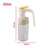 2-in-1 Oil Sprayer Glass Bottle for Cooking and Storing Various Seasonings (250 ml) view 3