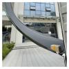 High-Performance Canvas Chute for Cargo Loading and Unloading, Black, 23 x 1.5 m view 1