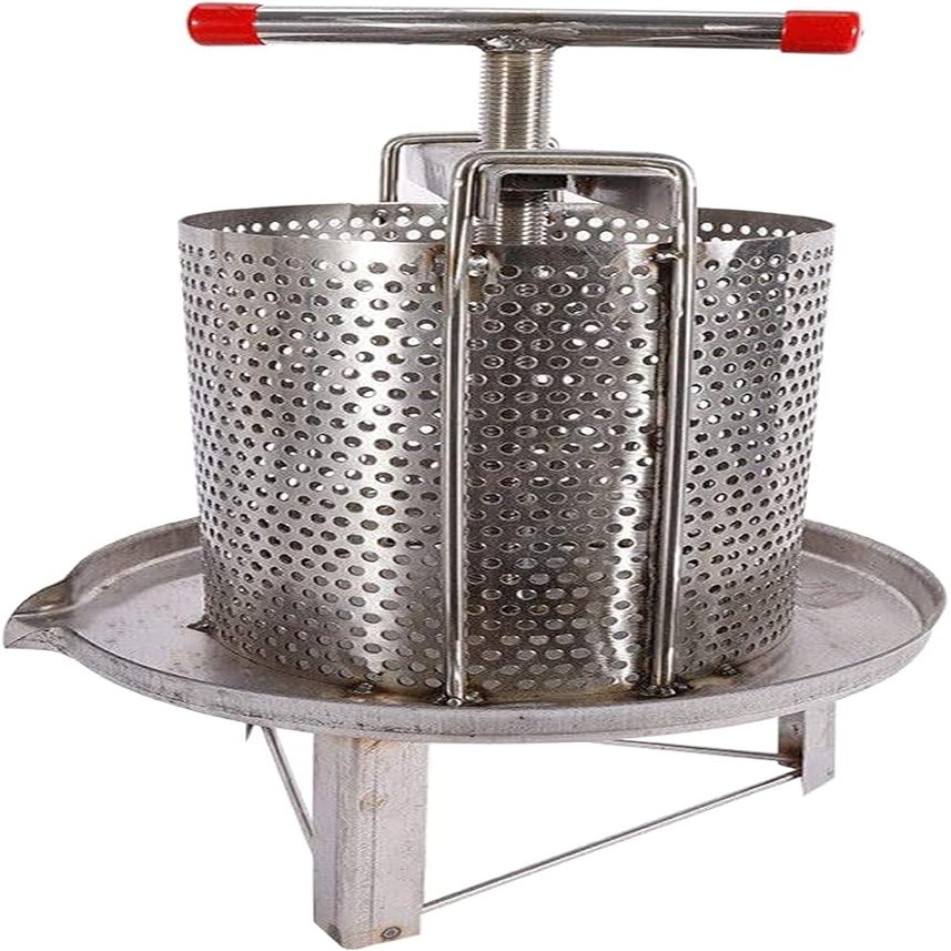 Stainless Steel Honey and Wax Press