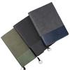 Zxarunas A5 Notebook, 8.38 x 5.38 in, Thickened Office Journal, Black view 2