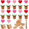 Hotop 62-Piece Crocheted Heart Gift Set for Valentine's Day view 1