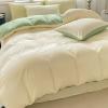 LSZHBSL Cotton Bedding Set, Light Blue, 150 x 200 cm view 2