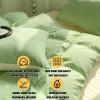 LSZHBSL Cotton Bedding Set, Light Blue, 150 x 200 cm view 3