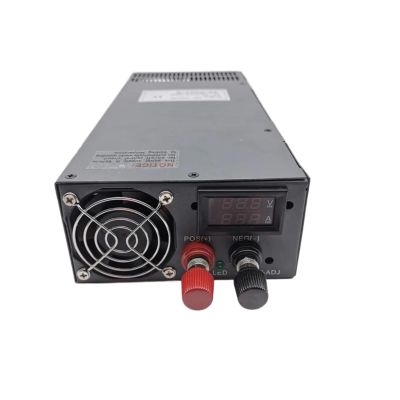 JJHQOKYNA Industrial Power Supply 012 V, 15 V, 24 V, 36 V, 48 V, 60 V, 72 V, 80 V, 90 V, 100 V, AC/DC with LED Display, 1000 W, 1200 W, 1500 W (380 V-0-15 V)