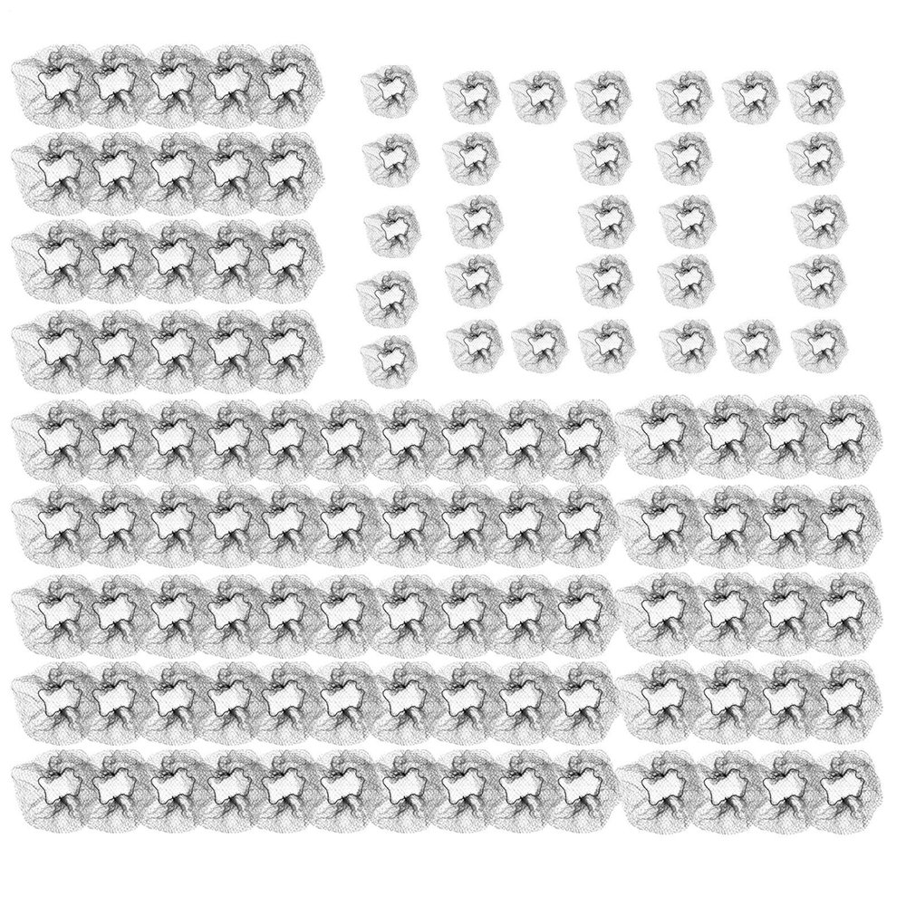 Hair Nets for Food Service Personnel, 100 Count