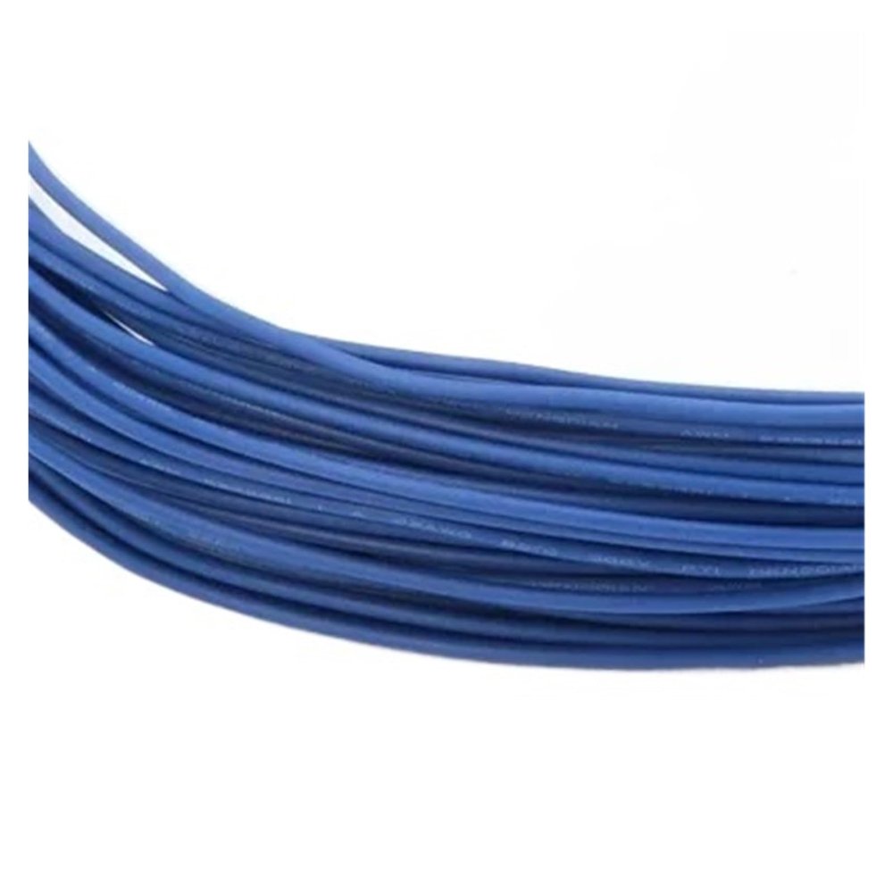 CSFFA UL1007 Single-Core Tinned Copper Wire, 26–14 AWG, PVC Insulation, Blue, 10 m, 20 AWG