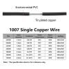 CSFFA UL1007 Single-Core Tinned Copper Wire, 26–14 AWG, PVC Insulation, Blue, 10 m, 20 AWG view 3