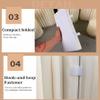 Party Cylinder Stands with PVC Discs, Foldable Paper Columns, 2-Pack, Orange, 60 cm/23.6 in view 4