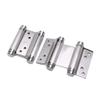 Double-Action Spring Hinge, 10.2 cm, for Café/Saloon Swing Doors, Stainless Steel, 2.5–4.3 cm view 1