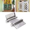 Double-Action Spring Hinge, 10.2 cm, for Café/Saloon Swing Doors, Stainless Steel, 2.5–4.3 cm view 3