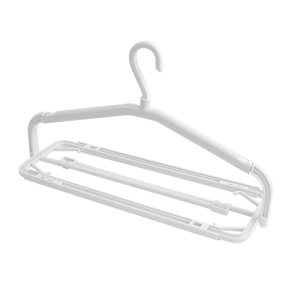 Sbshiouu Flexible Retractable Clothes Drying Rack, Adjustable Folding Laundry Rail for Small Apartments and Homes