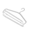 Sbshiouu Flexible Retractable Clothes Drying Rack, Adjustable Folding Laundry Rail for Small Apartments and Homes view 3