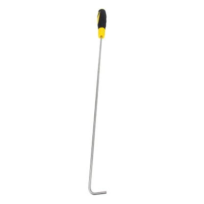 Stainless Steel Manhole Cover Hook with Rubber Handle