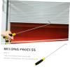 Stainless Steel Manhole Cover Hook with Rubber Handle view 3