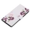 Xiaomi Redmi Note 15 Pro Wallet Case with Card Slots, Brown PU Leather, Diagonal Peony Pattern view 4
