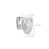 WOONEKY Hollow-Design Metal Tooth Grill for One Tooth view 2