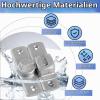 2-Pack Sliding Bolt Locks, 90°/180° Flip Bolts view 3