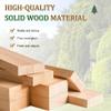 Solid Wood Saloon Swing Doors, W104 × H90 cm view 3