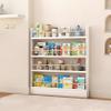 Hyunbdes Children's Bookshelf, Wall-Mounted Shelf for Books and Toys, Natural Wood view 1