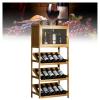 Freestanding Wine Bar Cabinet, Storage Sideboard, 90/116 cm High view 1