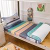 GDDUOYUE 100% Cotton Futon Cover, 360° Elastic Fit, 90 x 200 cm view 1