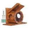 Wooden Squirrel Feeder House for Outdoor Areas view 1